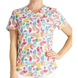 Cherokee Medical Scrub Top